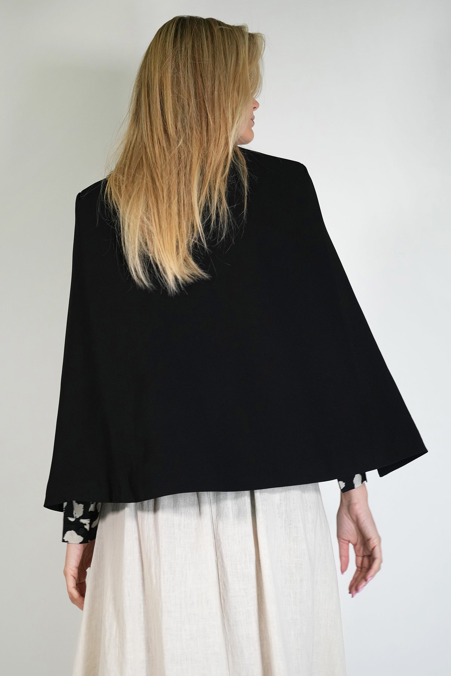 Black Cape Blazer