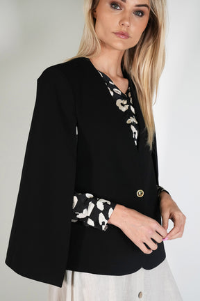 Black Cape Blazer