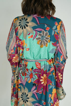 Elena Print St Tropez Tunic Dress