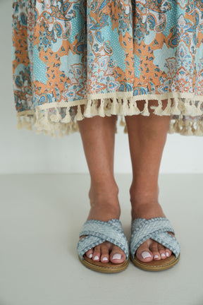 Pastel Blue Heather Dress