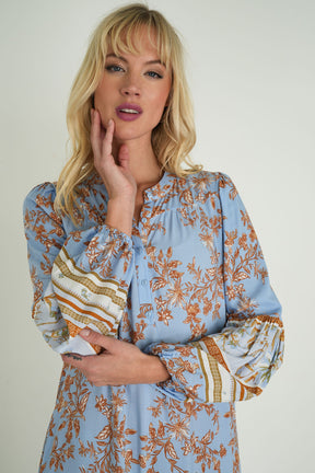 Blue Leaf Lexi Dress