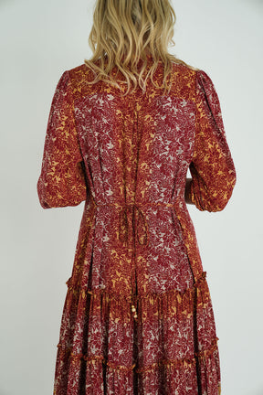 Burgundy Lexi Dress