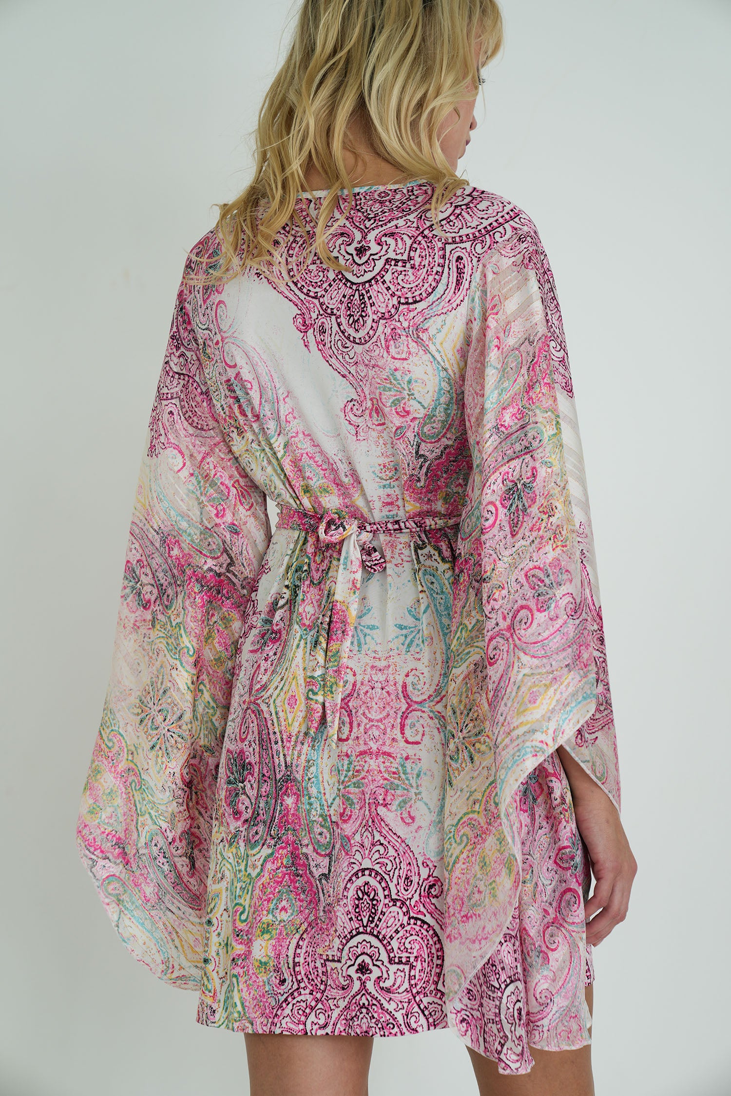 Pink Paisley Butterfly Dress