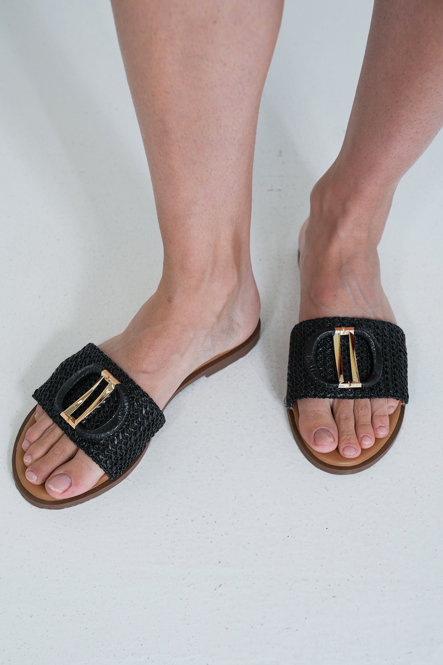 Black Monaco Sandal, black sandal from Something Pretty, alternative view