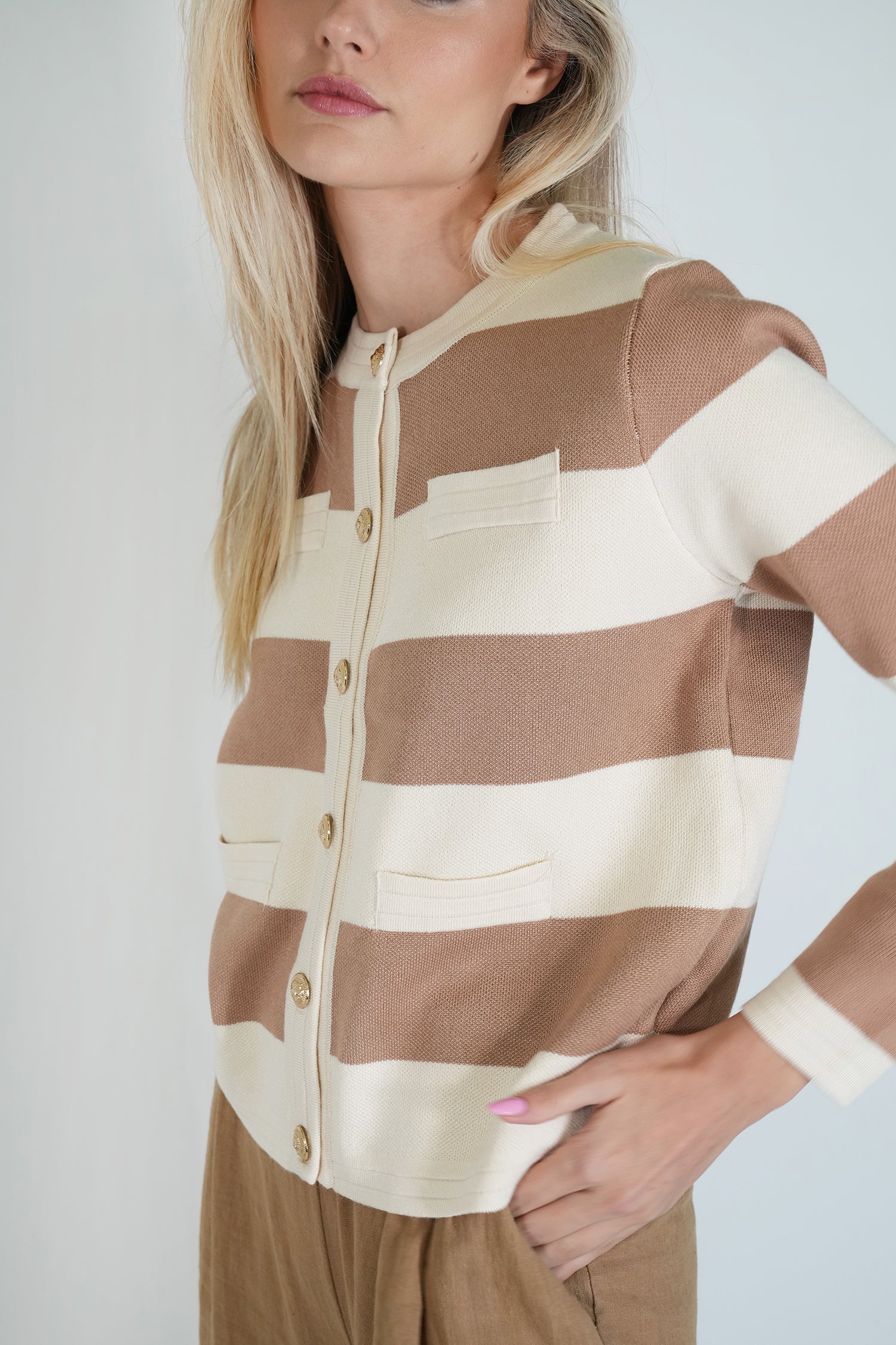 Striped Melany Cardigan