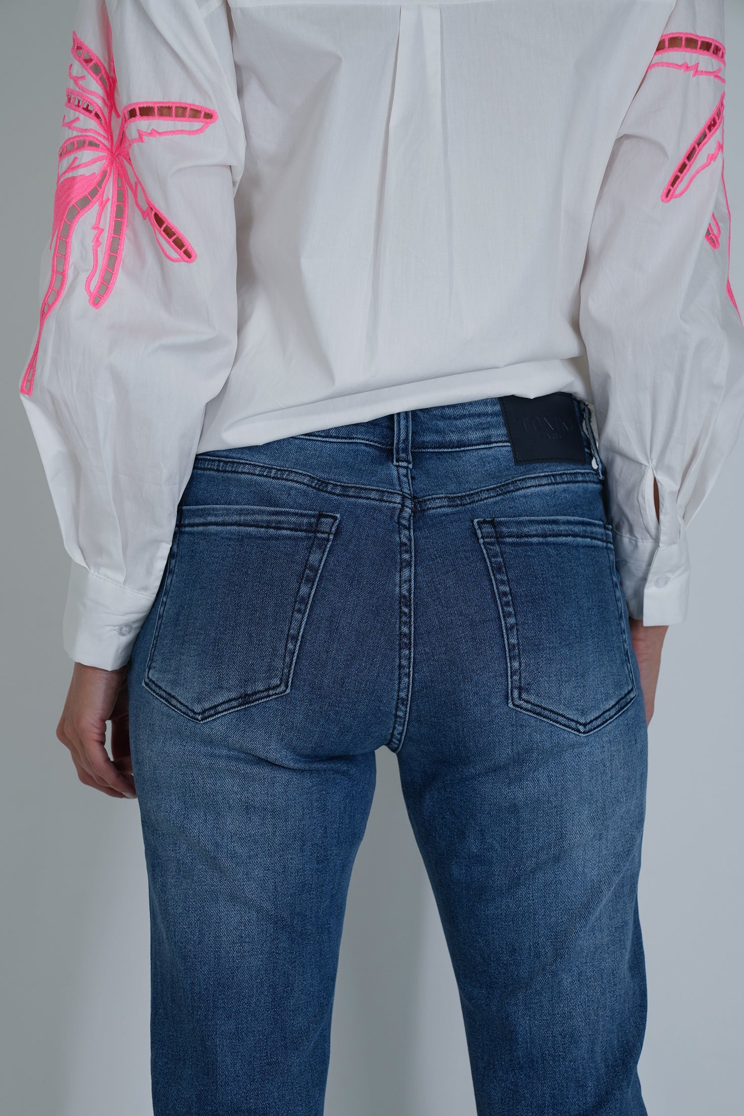 Terri Jean, denim jean from Something Pretty, alternative view