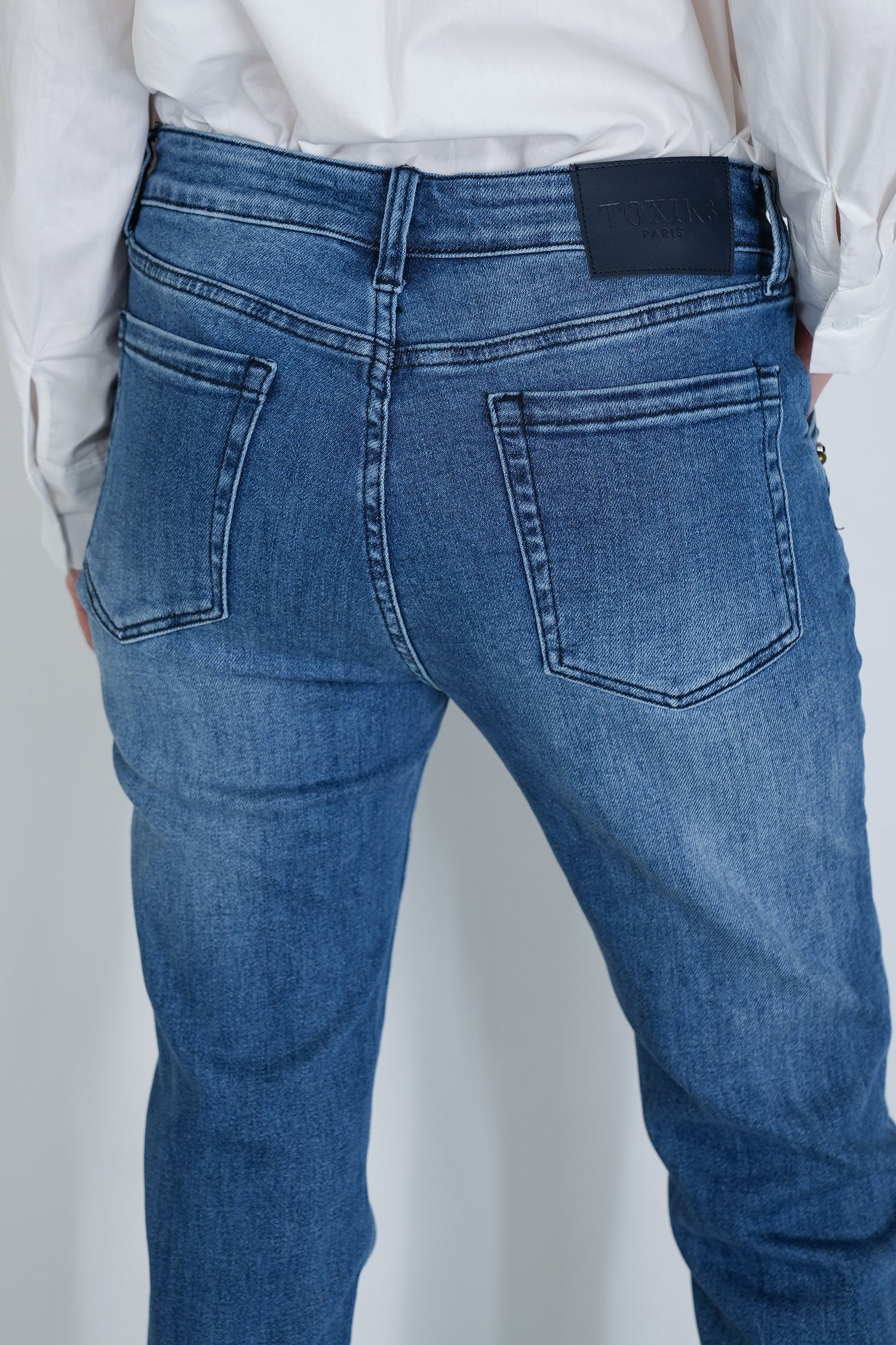 Terri Jean, denim jean from Something Pretty, alternative view