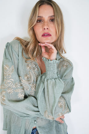 Olive Jinny Blouse