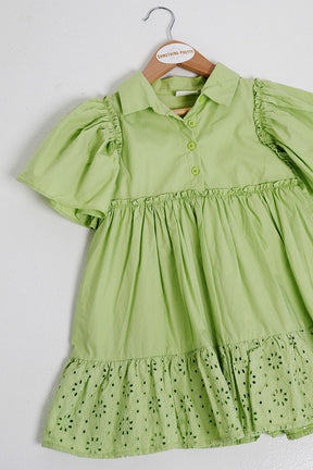 Lime Nura Dress