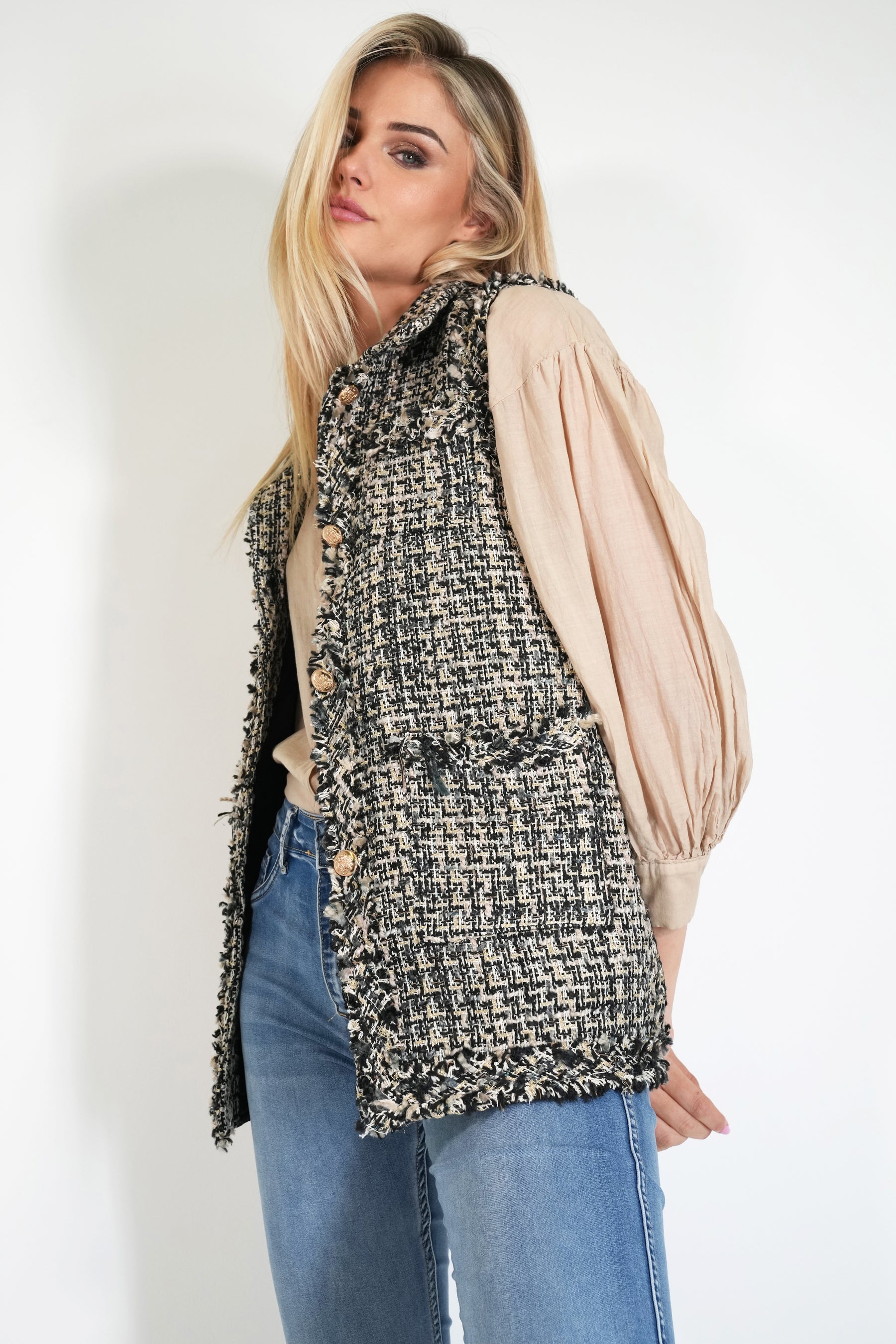 Tweed Gilet