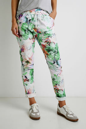 Green Julia Pant