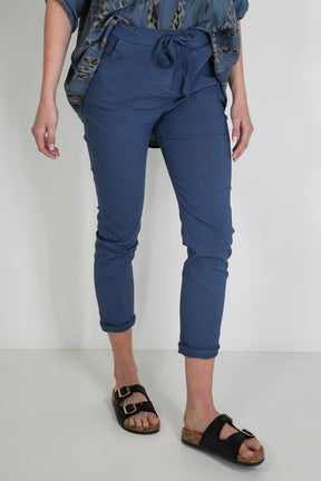 Dark Blue Basic Jogger Pant