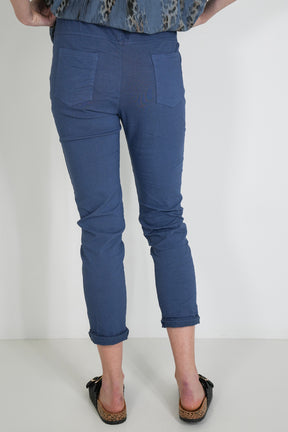 Dark Blue Basic Jogger Pant