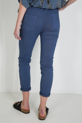 Dark Blue Basic Jogger Pant