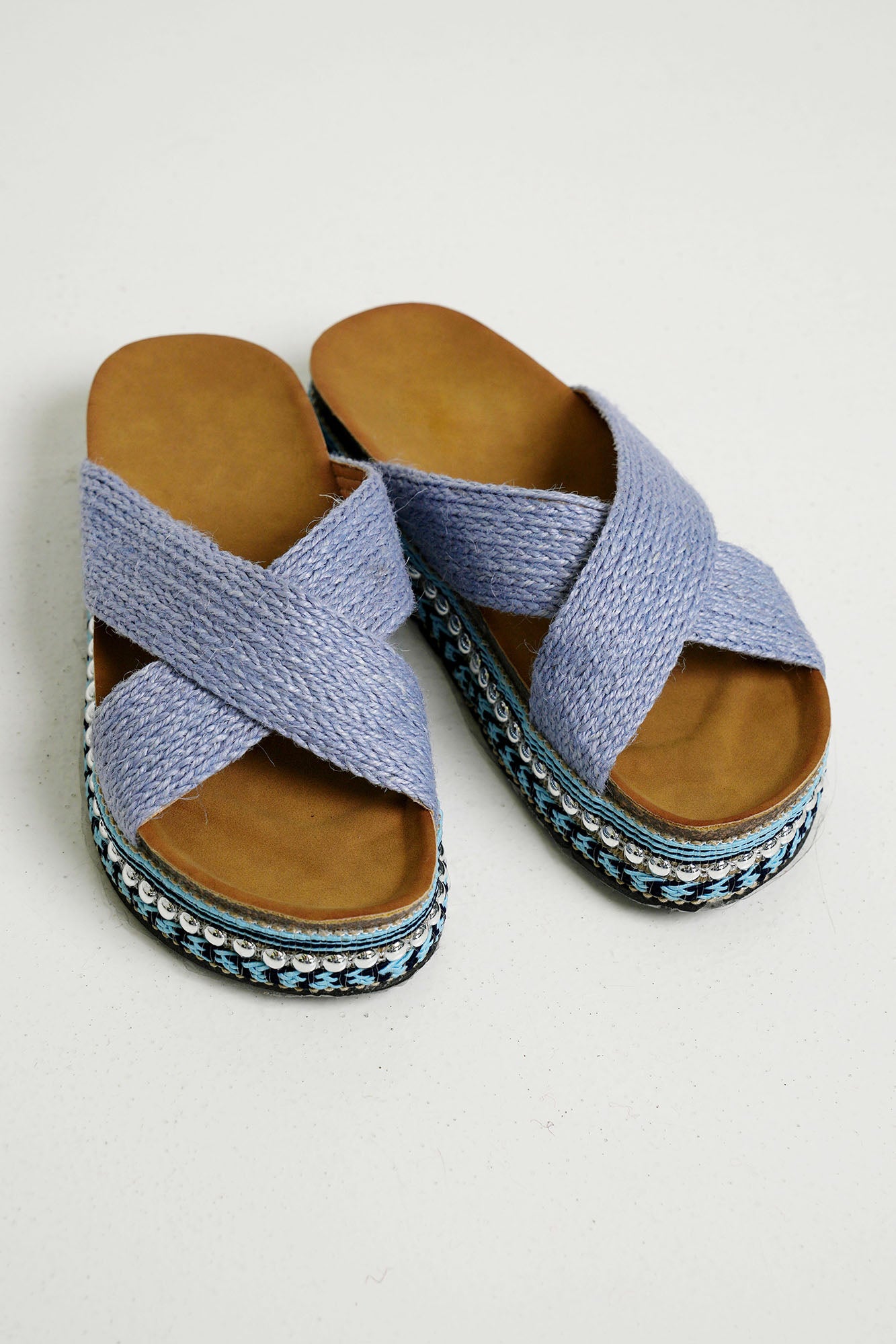 Blue Tamara Sandal