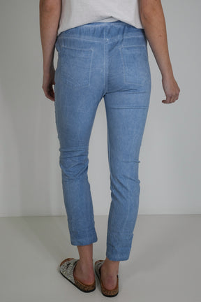 Blue Upstyled Jogger Pant