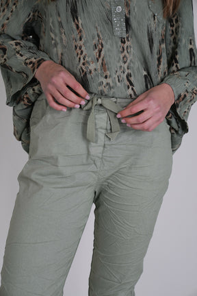 Olive Basic Jogger Pant