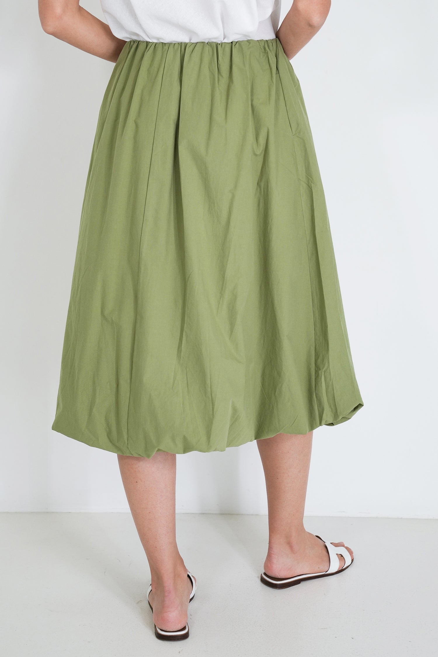 Khakhi Bubble Skirt