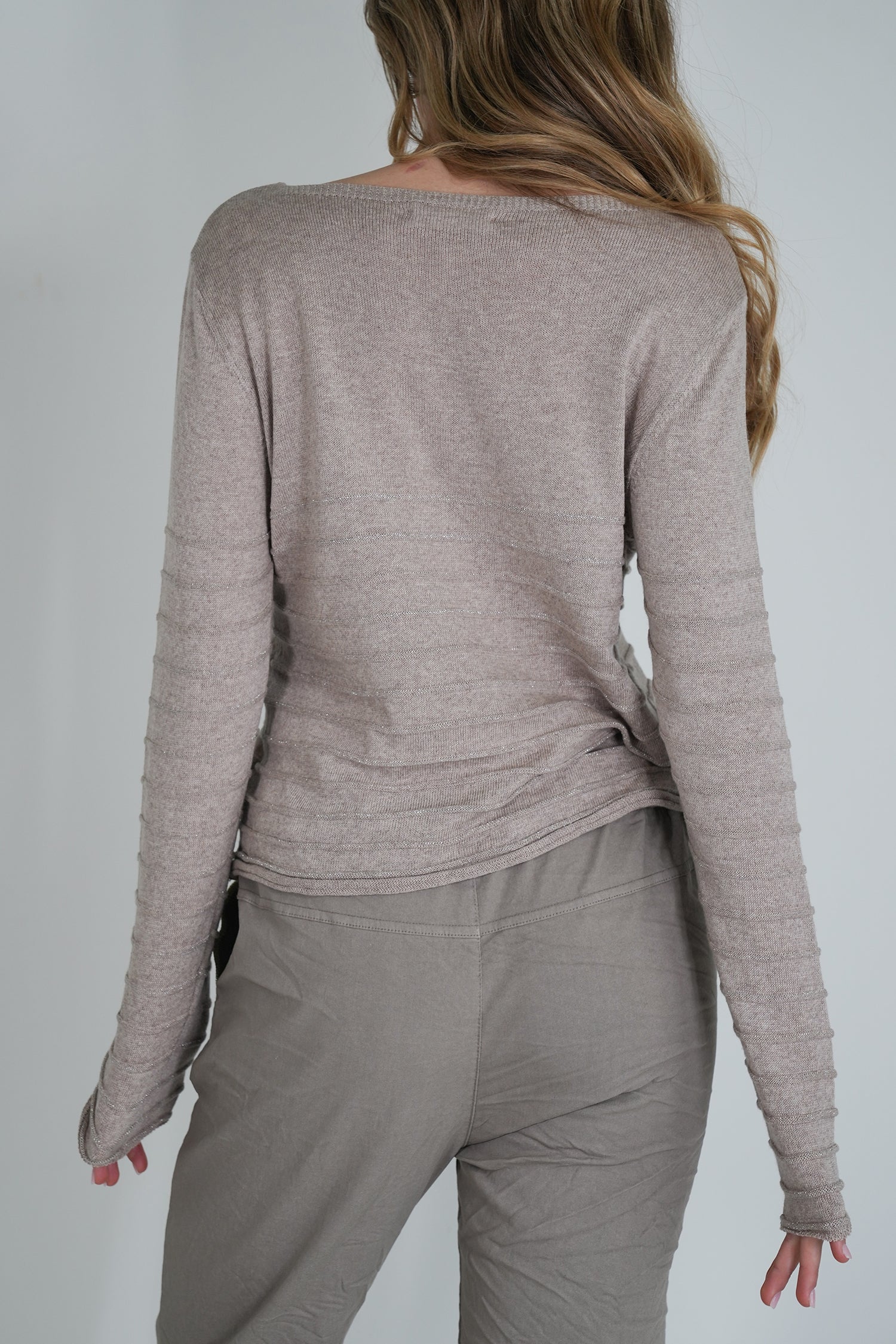 Taupe Soft Knit