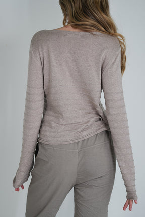 Taupe Soft Knit