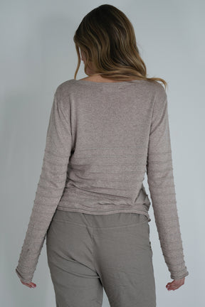Taupe Soft Knit