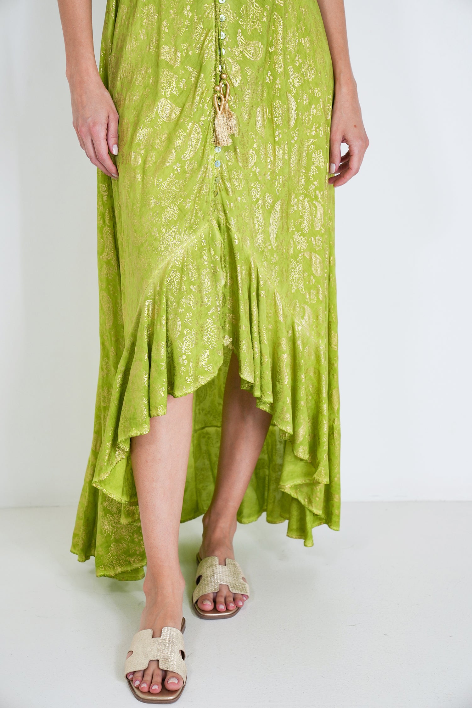 Lime Kylie Dress