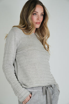 Grey Soft Knit