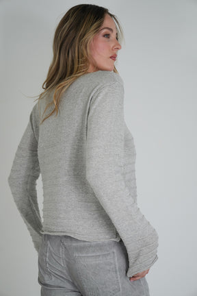 Grey Soft Knit