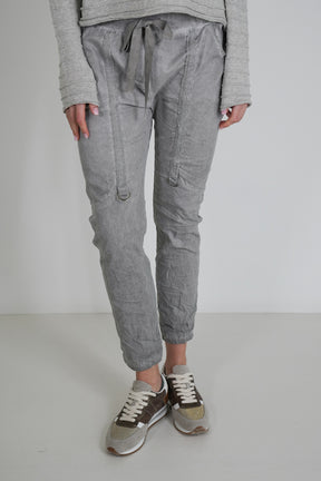 Grey Upstyled Jogger Pant