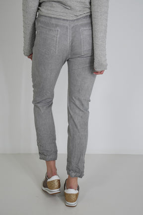 Grey Upstyled Jogger Pant