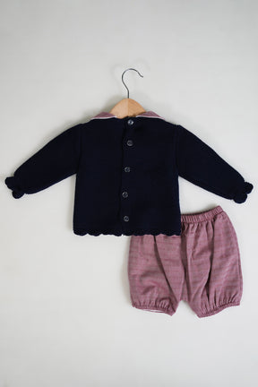 Navy/Red Charlotte Set