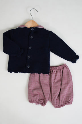 Navy/Red Charlotte Set