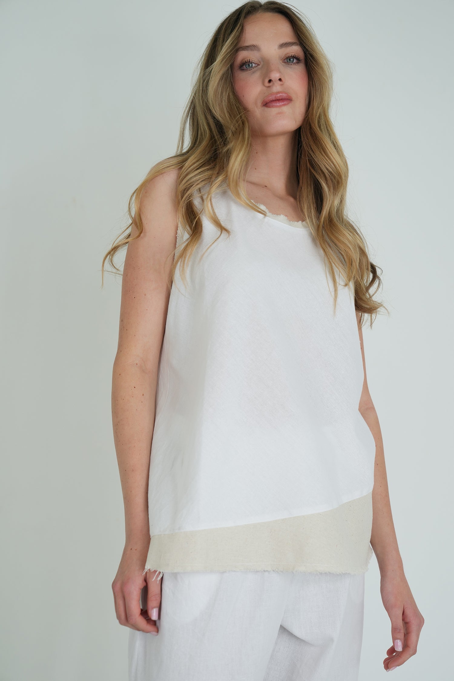 White Emily Vest