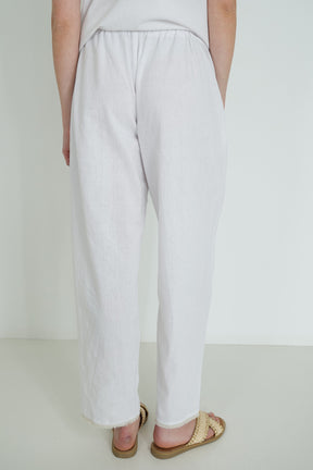 White Emily Pant