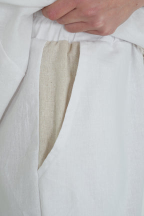 White Emily Pant
