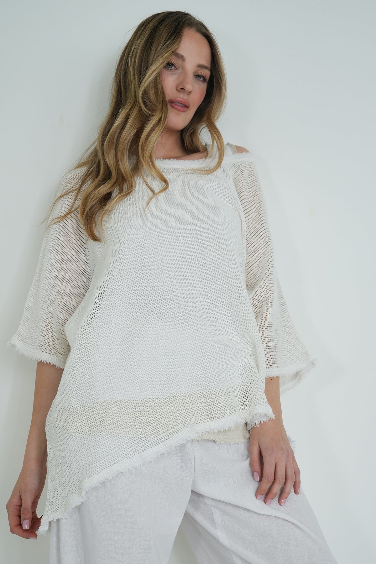 White Cotton Tee