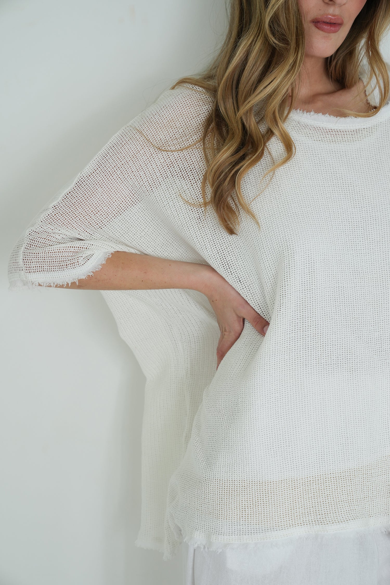 White Cotton Tee