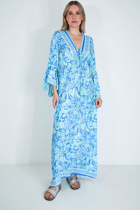 Cobalt and Turquoise Stonny Dress