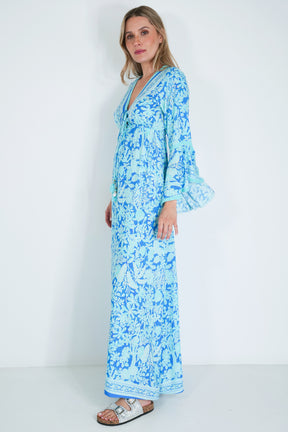 Cobalt and Turquoise Stonny Dress