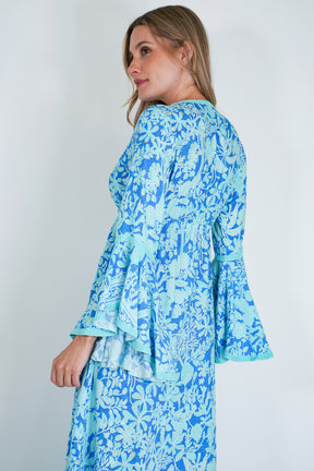 Cobalt and Turquoise Stonny Dress