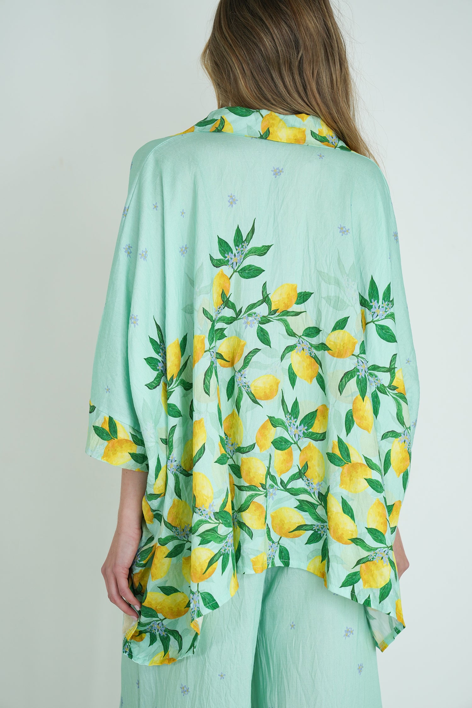 Aqua Limoncello Blouse