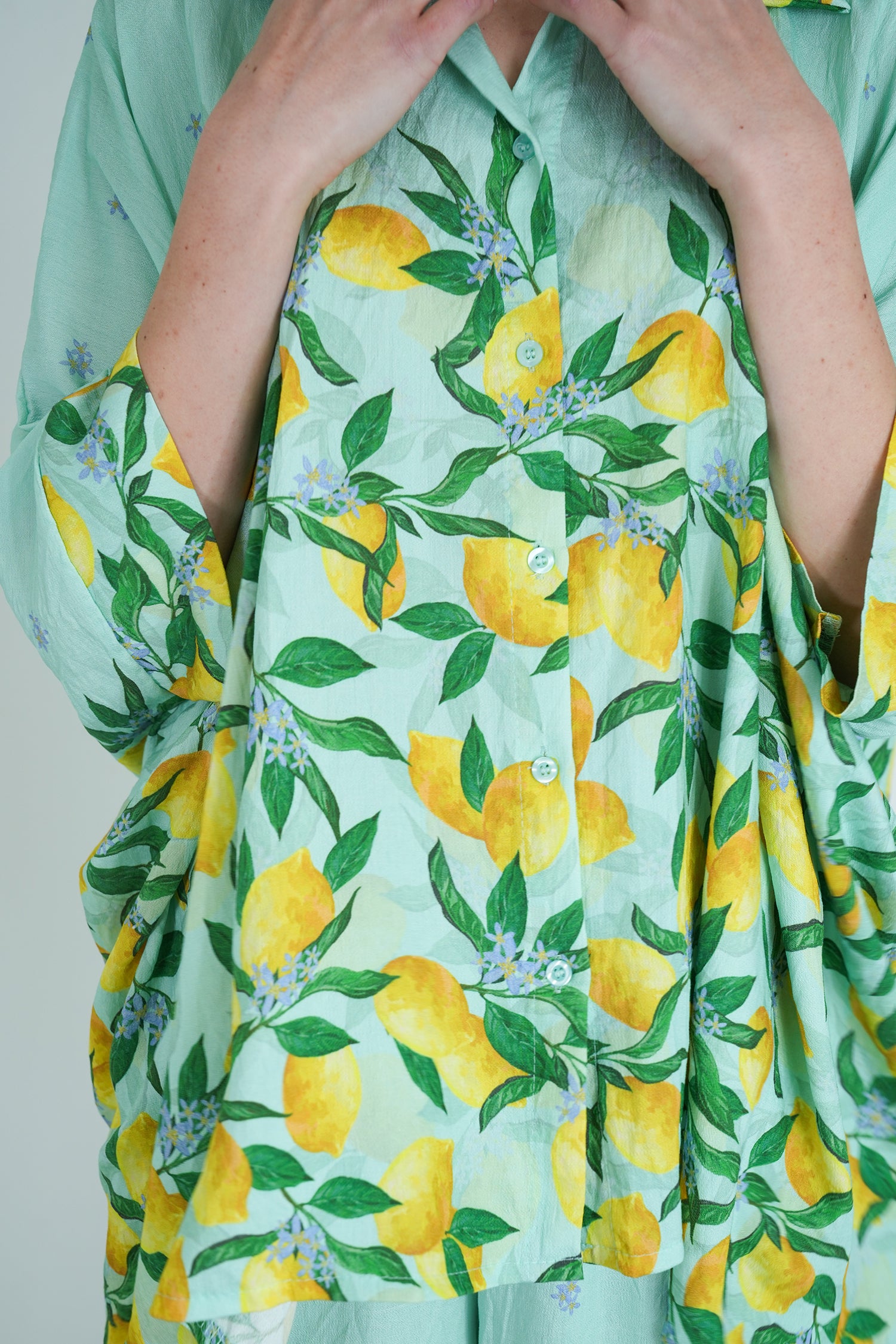Aqua Limoncello Blouse