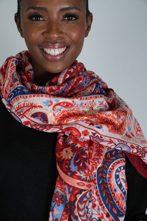 Red Stella Scarf