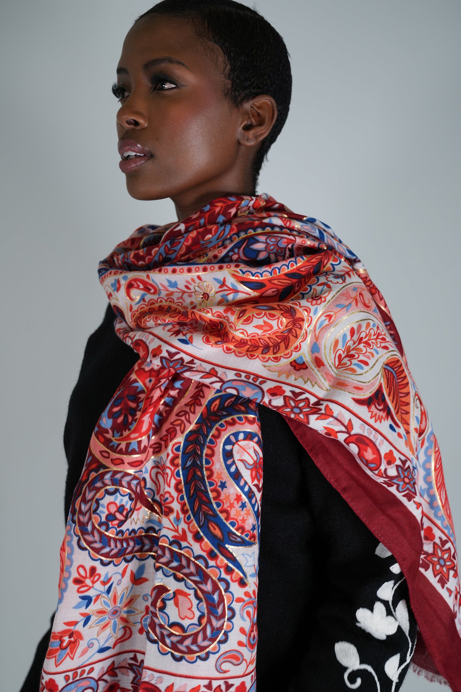 Red Stella Scarf