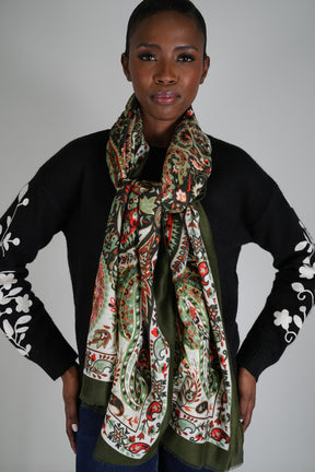 Khaki Stella Scarf