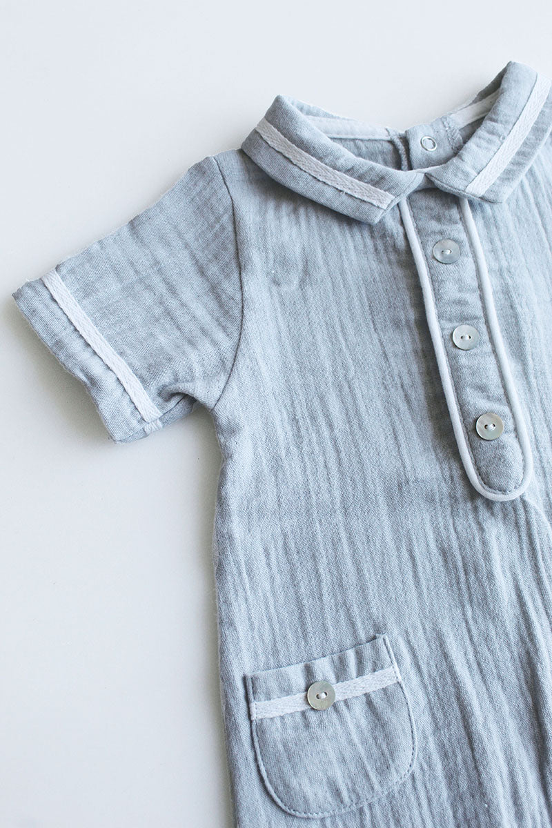 Grey Archer Romper