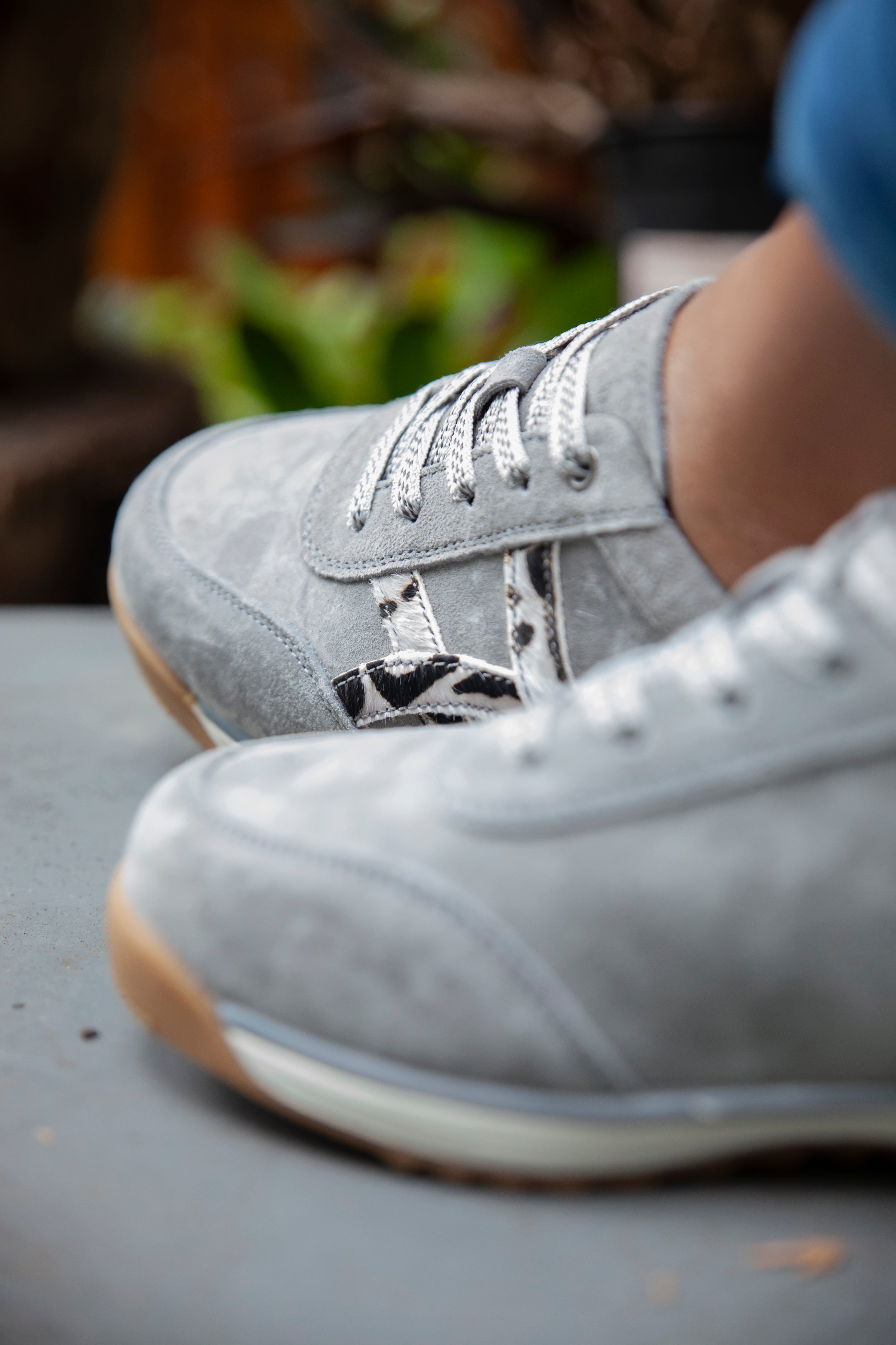 Julz Astrid Grey Leopard Sneaker, sneaker from Something Pretty, alternative view