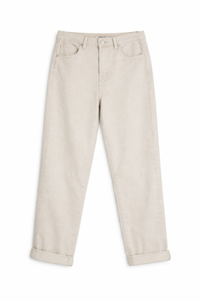 Cream Winter Jean