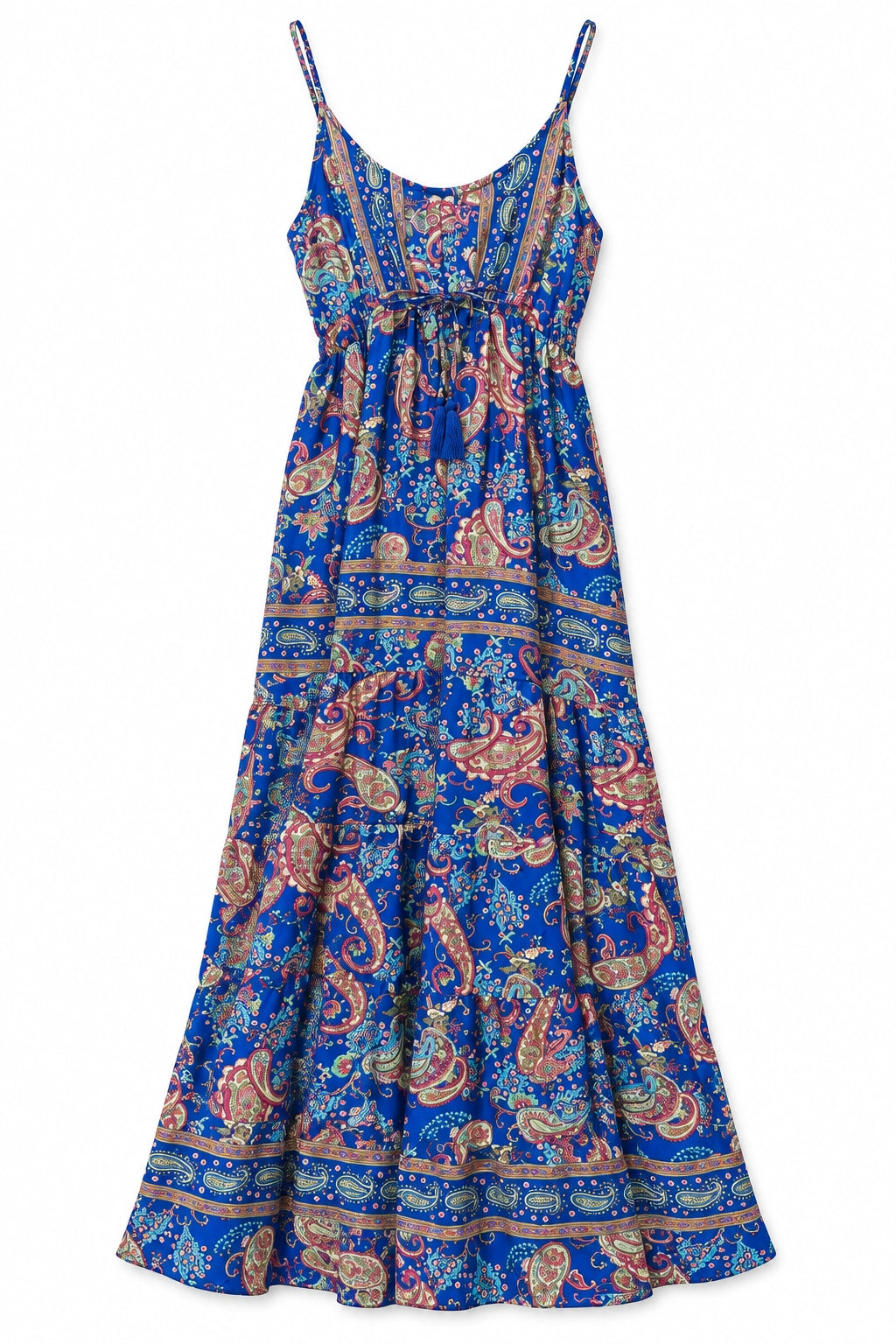 Cobalt Colourful Paisley Dress