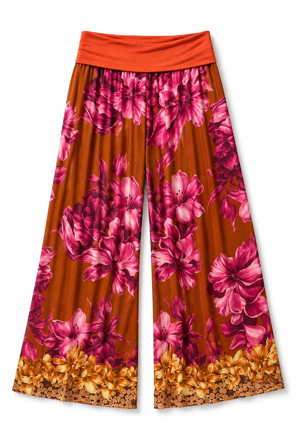 Rust Bella Silk Pant